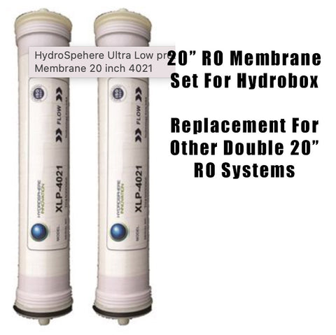 Replacement Pair 20" RO Membranes