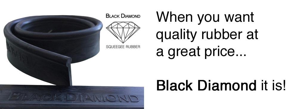 Black Diamond squeegee rubber Canada