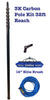 3K Carbon Poles - 32ft reach water fed pole kit - SHIPS FREE