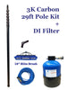Water fed DI filter and pole kit