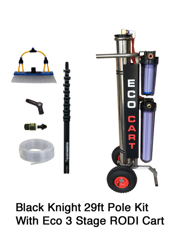 Mobile Rodi Cart The Window Cleaning Store - ECO 3 Stage RODI Cart + 29FT Black Knight ...