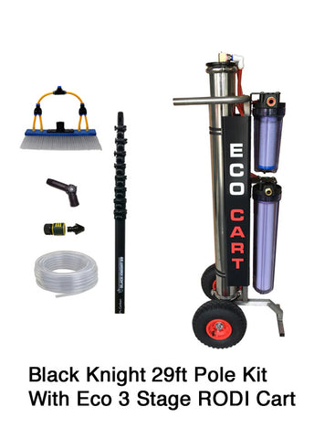 ECO 3 Stage RODI Cart + 29FT Black Knight Pole - SHIPS FREE
