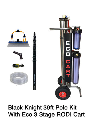 ECO 3 Stage RODI Cart + 39FT Black Knight Pole - SHIPS FREE