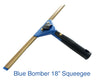 18" Blue Bomber squeegee