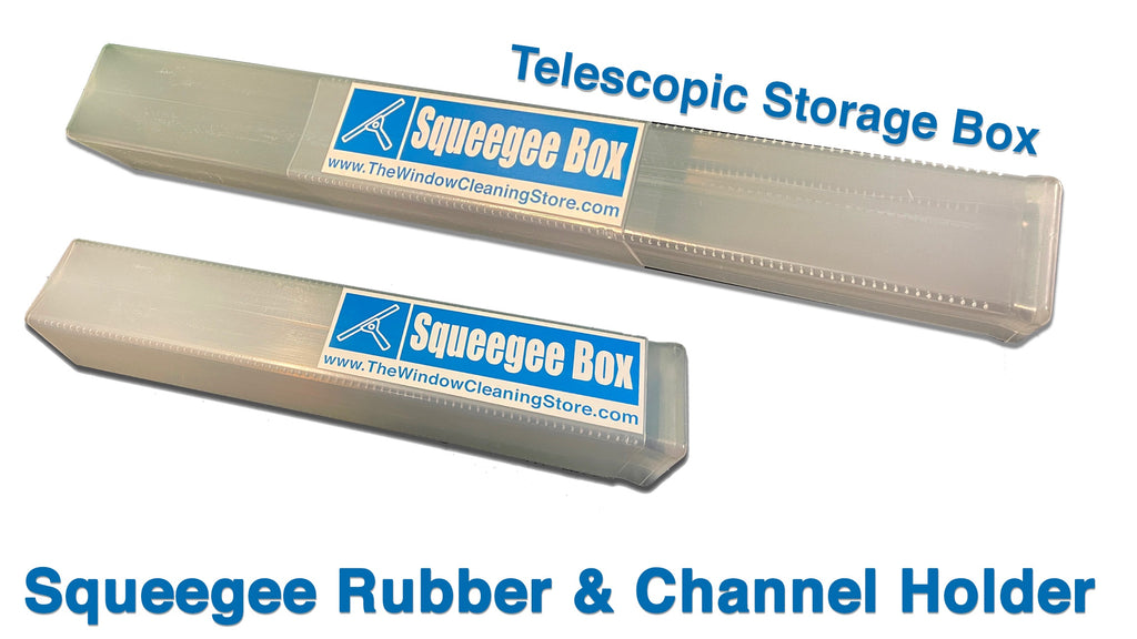 Squeegee box storage container
