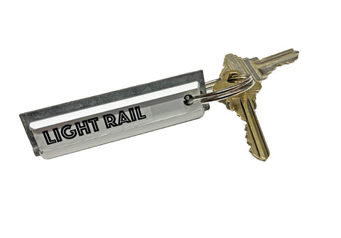 Light Rail Keychain