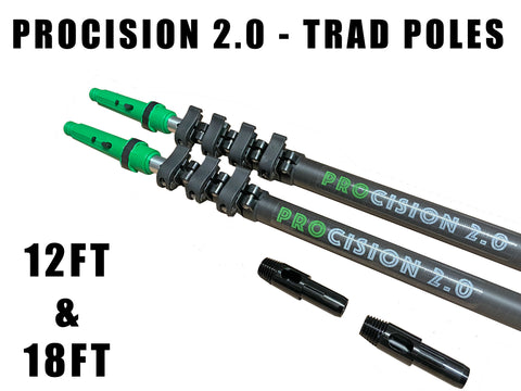 Procision 2.0 Trad Poles - ANTI-SPIN Technology