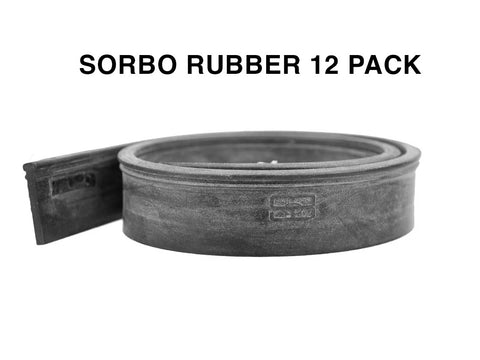 Sorbo Rubber - 12 Packs