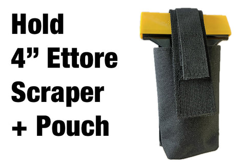 Mini Belt Pouch + 4" Ettore Scraper Combo
