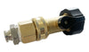 Premium Garden valve to 8mm pole hose fitting