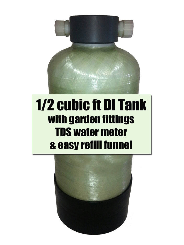 DI Tank for pure water window cleaning