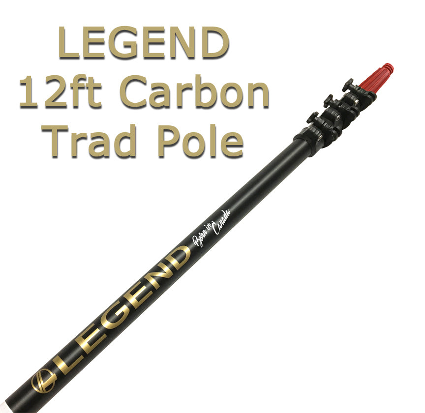 legend trad carbon fibre pole 12ft