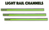 Light Rail Wide Squeegee Channel