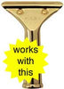 pulex brass squeegee handle